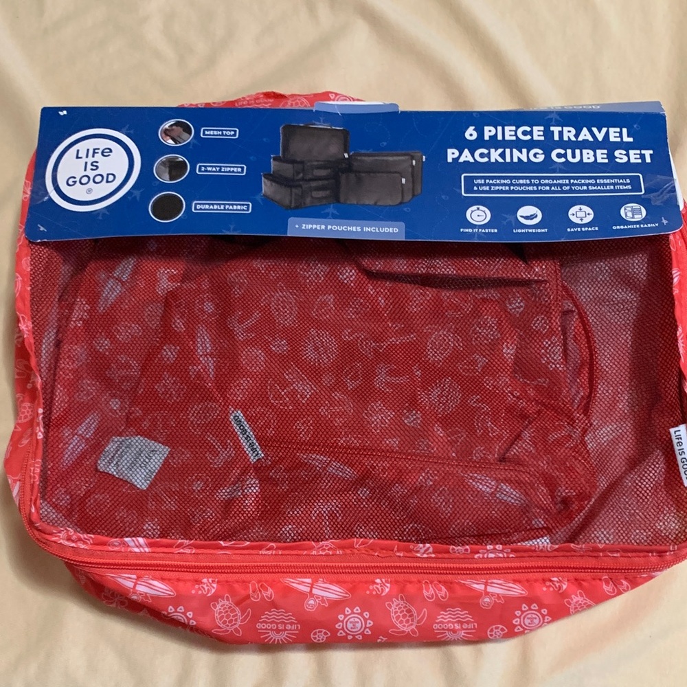 Life is good packing cube set